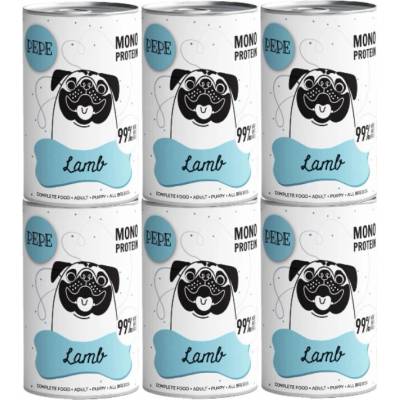 Pepe Mono Protein jahňacie 6 x 400 g