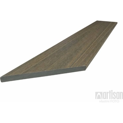 WPC dřevoplastové plotovky Dřevoplus Profi zkosené 15x138x1200 - Teak