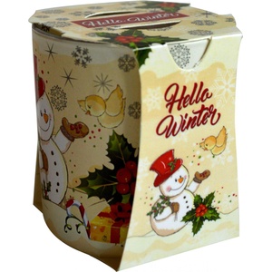 ADMIT Ароматна коледна свещ Hello Winter, 18 часа