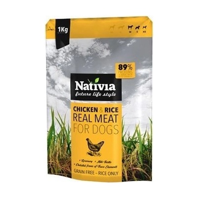 Nativia Real Meat Chicken & Rice 1 kg