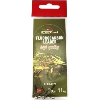 Falcon Fluorocarbon Leader 25cm 9kg 2ks
