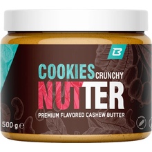 BodyWorld Cookies chrumkavé Nutter kešu-cookies-biela čokoláda 500 g