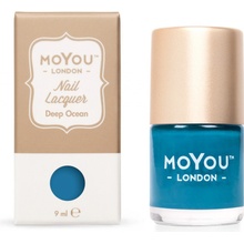 MoYou Razítkovací lak na nechty Deep Ocean 9 ml