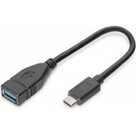 ASSMANN USB Type-C Adapter/Converter - USB-C/USB-A - 15 cm