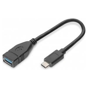 ASSMANN USB Type-C Adapter/Converter - USB-C/USB-A - 15 cm