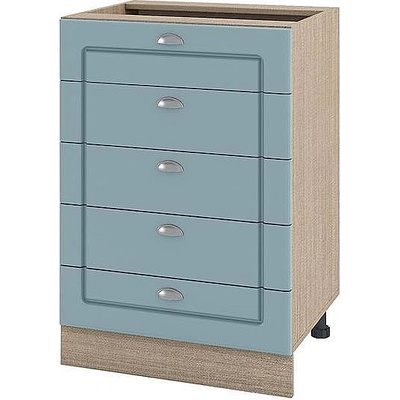 ИРИМ Долен кухненски шкаф Сити МФ-Деним мат-06-29 60 см