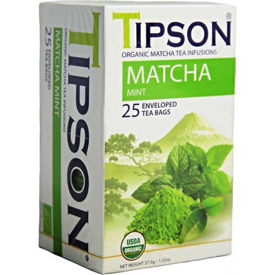TIPSON Bio Matcha Mint 25 x 1,5 g