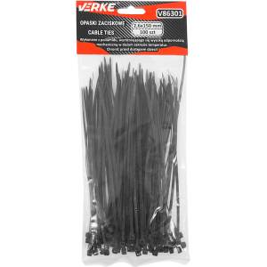 VERKE Кабелни връзки 2, 6x150mm 100бр 66447 (V86301)
