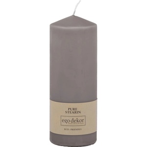 Ego dekor Сива свещ Връх, време за горене 50 h Eco - Eco candles by Ego dekor (ZBC-3771033)
