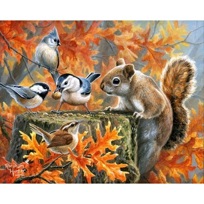 Figuered ART malování podle čísel ZLOMYSLNÁ VEVERKA – Zbozi.Blesk.cz