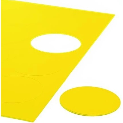 Magnetická kolečka žlutá, sada 12 ks – Zbozi.Blesk.cz