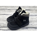 Jonap kožené zimní boty s membránou Jerry černá