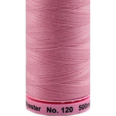 Polyesterové nitě návin 500 m Aspo Amann, střední, 1057 Misty Rose
