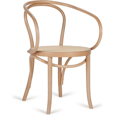 Paged Classic B-1840 Seat Mat Back Caned buk morený / Mat