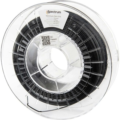 Spectrum PA6 CF15 čierna, 1,75mm, 0,75kg