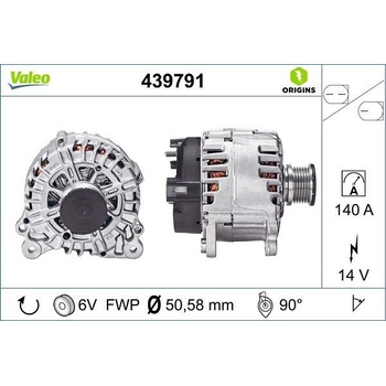 Generátor VALEO 439791