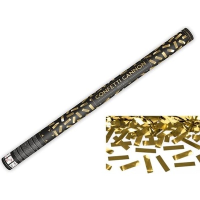Konfety v tube hviezdy zlaté 80cm