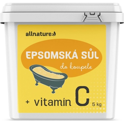 Allnature Epsomská soľ Vitamín C 5 kg