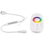 Polux Дистанционно управление за RGBW LED ленти 12-24V 2, 4GHz 2xAAA + контролер (SA1733)