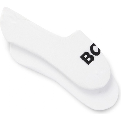 Boss Чорапи Boss Men's Sl Uni Logo Cc Trainer Ankle Socks - White