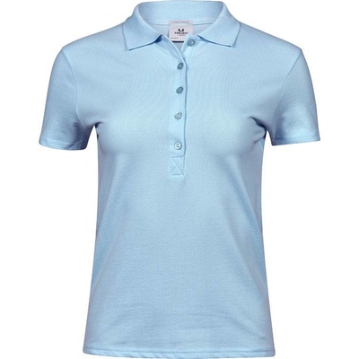 Tee Jays 145 Dámske luxusné elastické polo modrá light