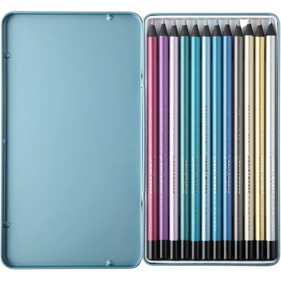Printworks Color Pencils Metallic 12 pcs