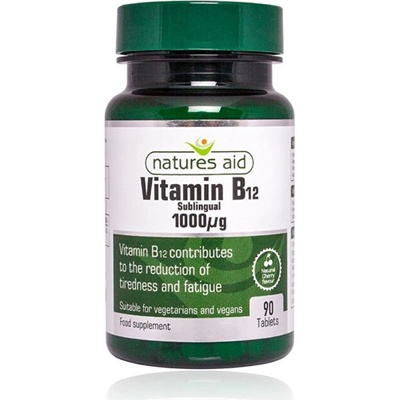 Natures Aid Vitamín B12 1000mcg 90 tabliet