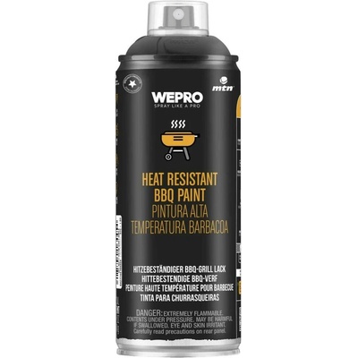 Wepro farba na grily 400 ml čierna