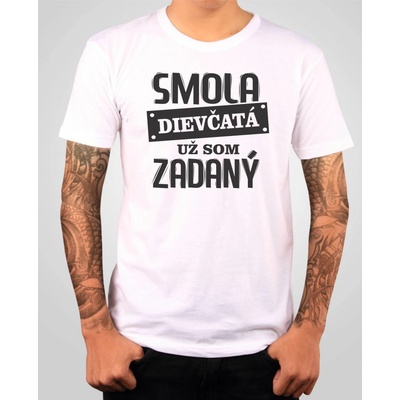 Fajntričko tričko Som zadaný červená