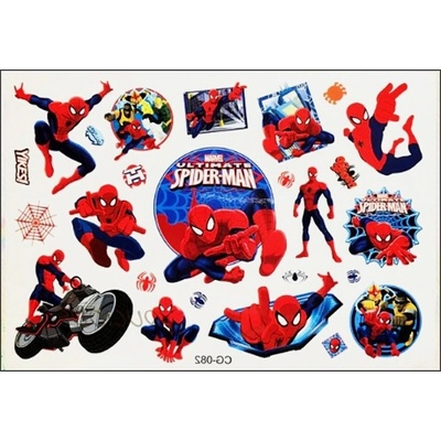 DĚTSKÉ TETOVÁNÍ SPIDERMAN 16 x 10,5 cm