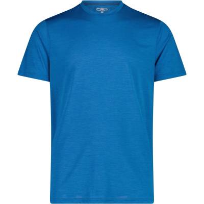 CMP Мъжка спортна тениска CMP Jacquard T-Shirt Sport shirt - Pacific - размер 46 (EU) (216-5629-0411)