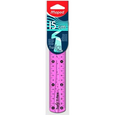 Линия Maped 15 см Twist'n Flex, огъваща се