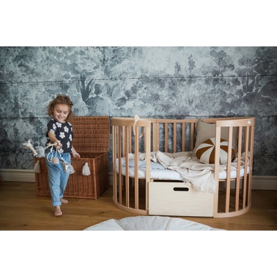 Ourbaby oval bed plus nature