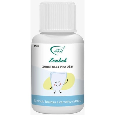 AKH ZOUBEK dětský zubní olej 20 ml