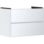 Hansgrohe Xevolos E - Шкафче за умивалник 78x58x48 см, 2 чекмеджета, матово бяло/металично бяло 54178320 (54178320)