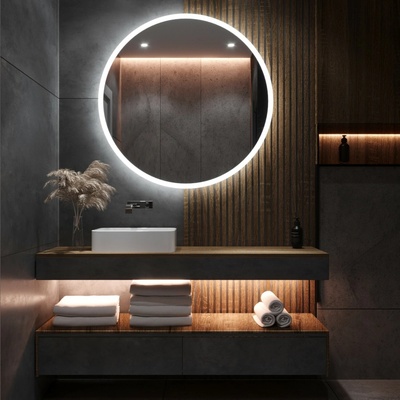 Daramio Okrúhle LED zrkadlo E1 100 cm