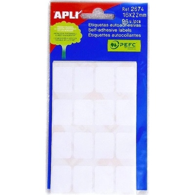 APLI - 6 archů 16 mm x 22 mm - AO2674 – Zboží Dáma