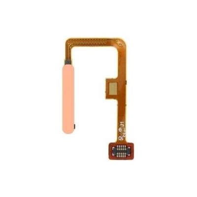 Xiaomi Mi 11 Lite 5G - Senzor Odtlačku Prsta + Flex Kábel (Peach Pink), Peach Pink