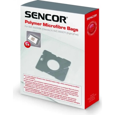 Sencor SVC 6000BK/8500TI/6001BK/8501TI 5 ks