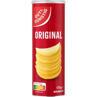 Edeka G&G Stapelchips Original solené 175 g