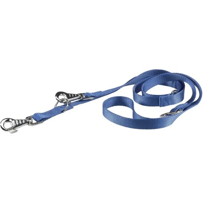 Ferplast Club GA Lead - Здрав регулиращ повод за кучета, 120см. - 200 см. /2 см. - син