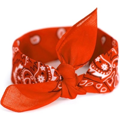 Art of Polo bavlněný šátek bandana oranžová FAsz13014SS03