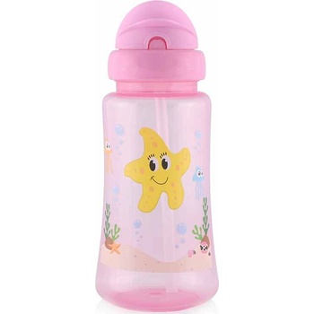 Image 1 of Lorelli Спортна бутилка със сламка Lorelli - 330 ml, Розова (10200930002)