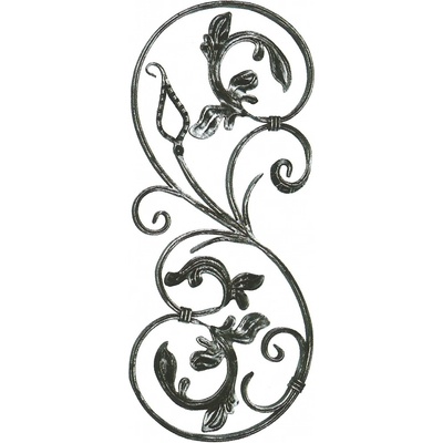 Ornament 740x320mm, profil 16x7mm, pravý