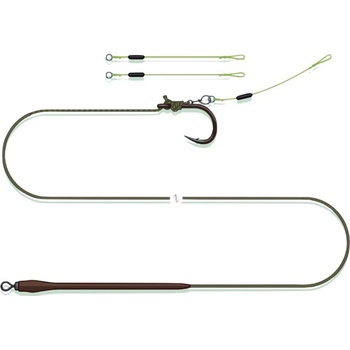 MadCat Náväzec Quick Change Pellet Rig Sinking 70 cm 0,90 mm 1,35 mm veľ. 3
