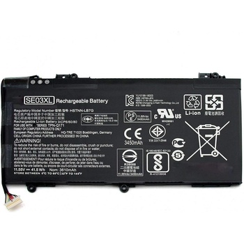 HP HP, 3 клетки, 11.55V, 3600mAh, Заместител (SE03XL)