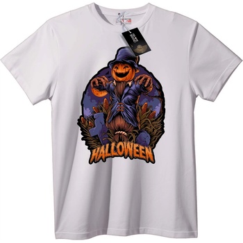 NOONEBRAND Тениска Плашило за Хелоуин - 2XL, Black