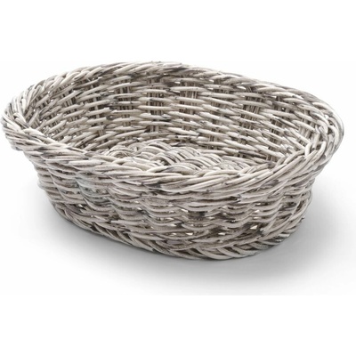 Oválný koš, HENDI, Světle šedá, 250x190x(H)65mm