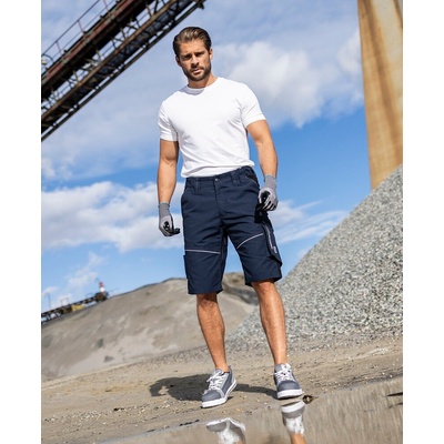 Ardon URBAN+ montérkové šortky do pása tmavomodré H6501