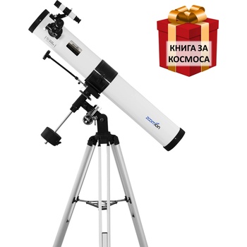 Zoomion Телескоп Zoomion Voyager 76 EQ-2 + КНИГА (OME-45329)